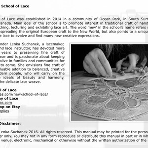 Wire Lacework Lenka's Introduction to Bobbin Lace in Wire: Step-by-Step Manual 25 pages with 77 photographs PDF Instant Download image 6