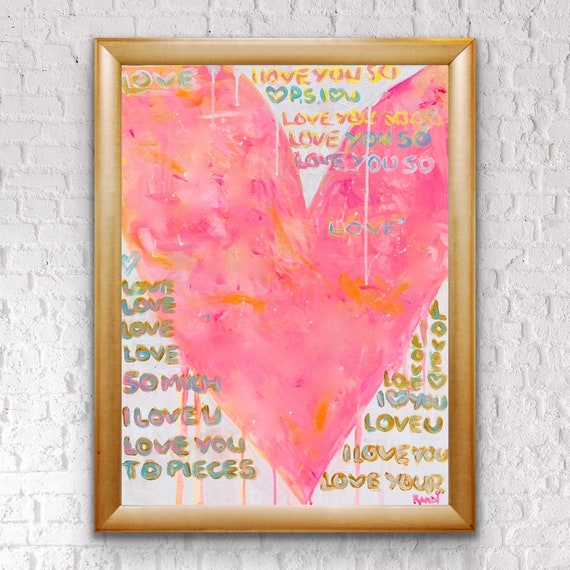 Hello Beautiful Girlfriend Gift Rainbow Art Teen Girl Bedroom Decor Wall Art  Instant Download Printable Art Valentine's Day 