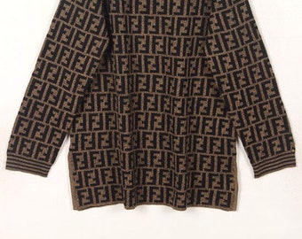 90's Vintage Fendi sweater！