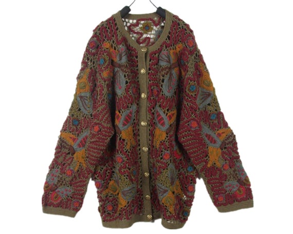 1980s vintage sweater coat
