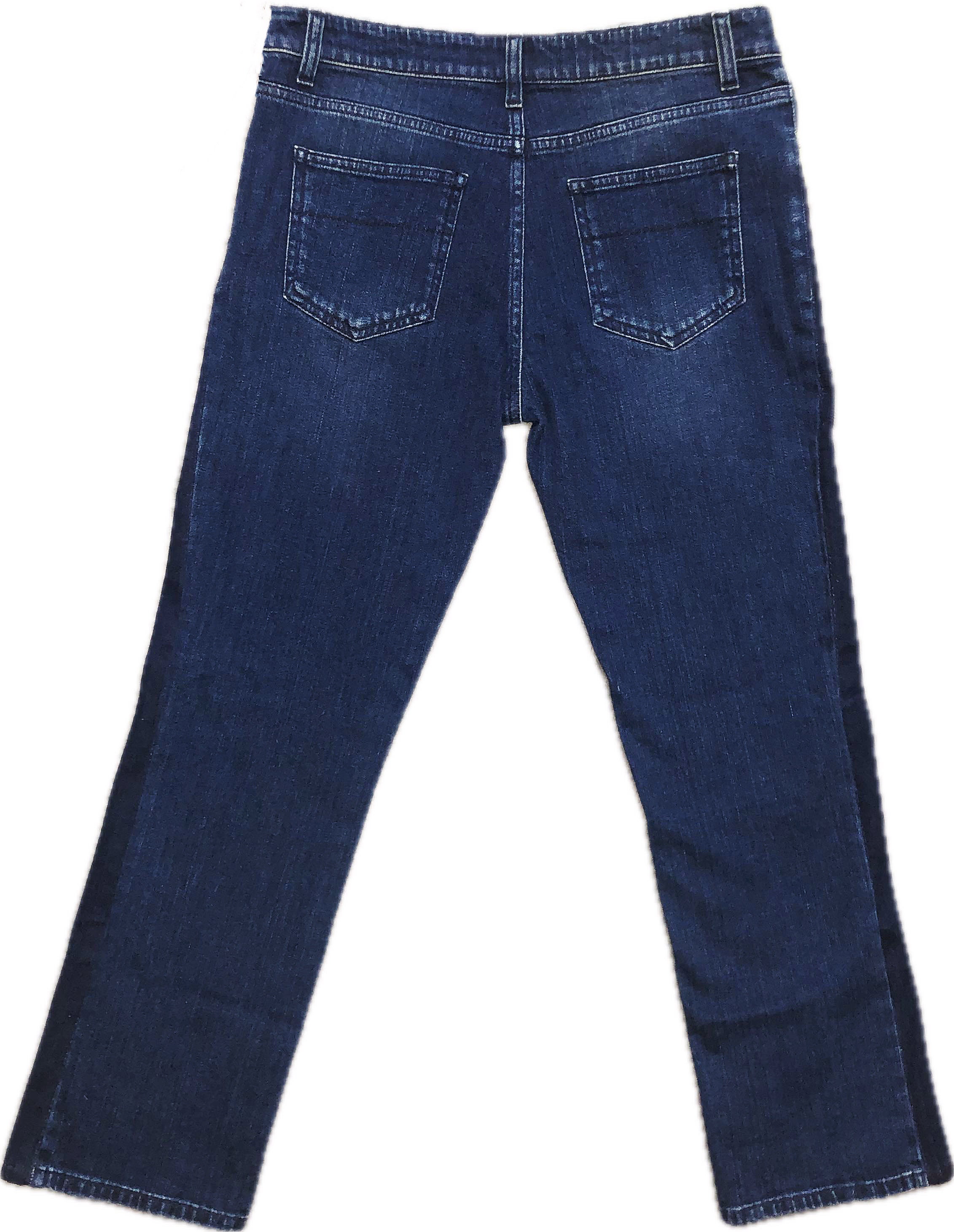 Amazing!louis Vuitton Jeans With LV Monogram Patchwork Pants Size