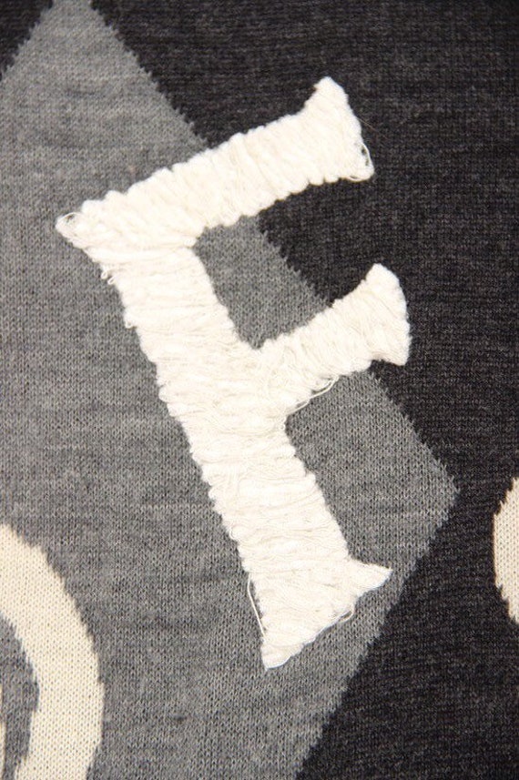 80's vintage Authentic Fendi wool sweater cardigan - image 6