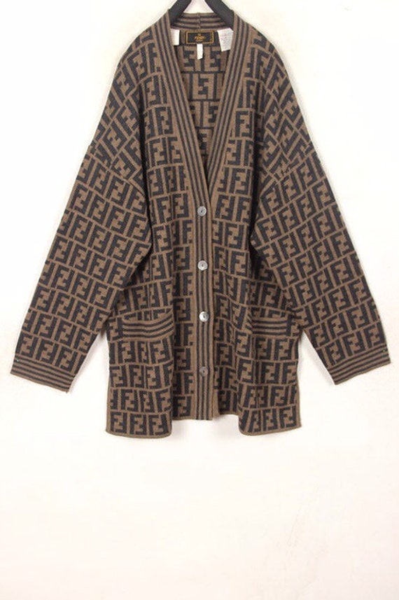 Fendi sweater coat