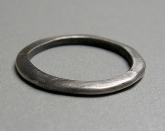 Stapelbare zilveren ring 925, op bestelling