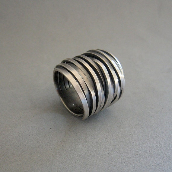 Sterling Silver Band Ring Made to Order - Etsy