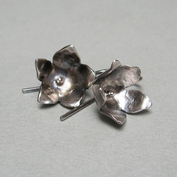 Makupenda FIORE MINI - Orecchini - argento/argentato