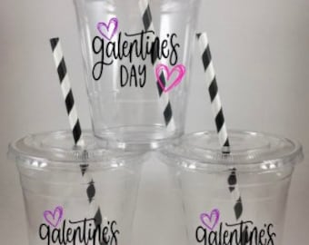 Galentine’s Valentine’s Day PARTY CUPS Disposables