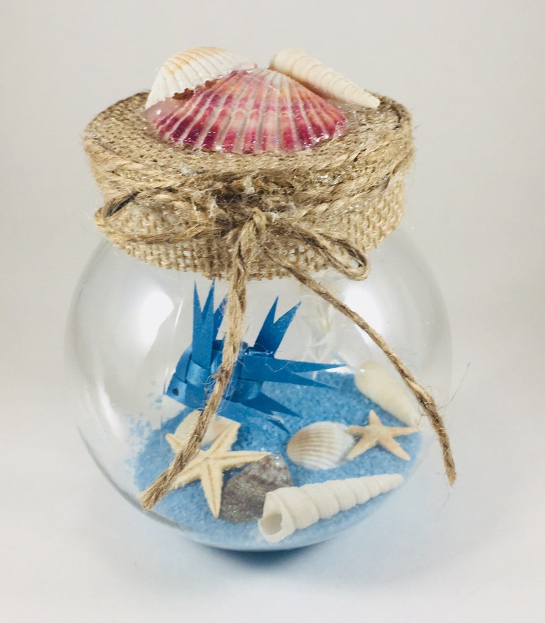 Beach Decorations Wedding Centerpiece UNIQUE ORIGAMI FISH image 3