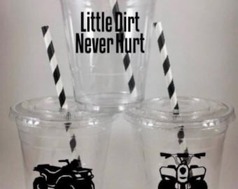 ATV 4 Wheeler Birthday Party Cups DISPOSABLES Four Wheeler
