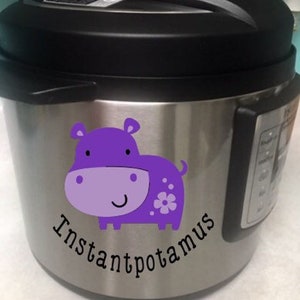 Instant Pot Wrap Cover, Decal, Vinyl, Sticker for 6 or 8 Quart