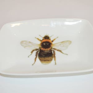 Rechthoekige 6" schotel (afgebeeld met afbeelding #a13 - hommel)