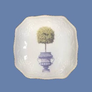 Chinoiserie Bon Bon Plate Vase Plant