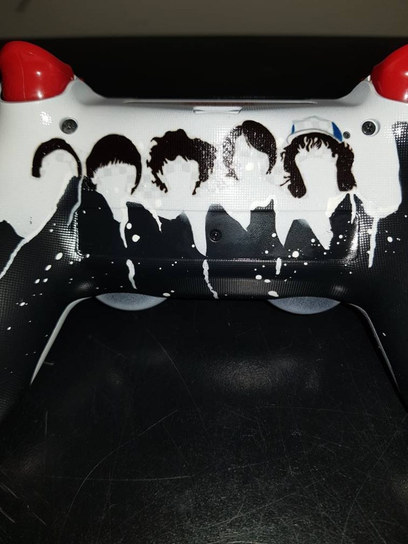 Stranger Things Custom Ps4 Controller Etsy