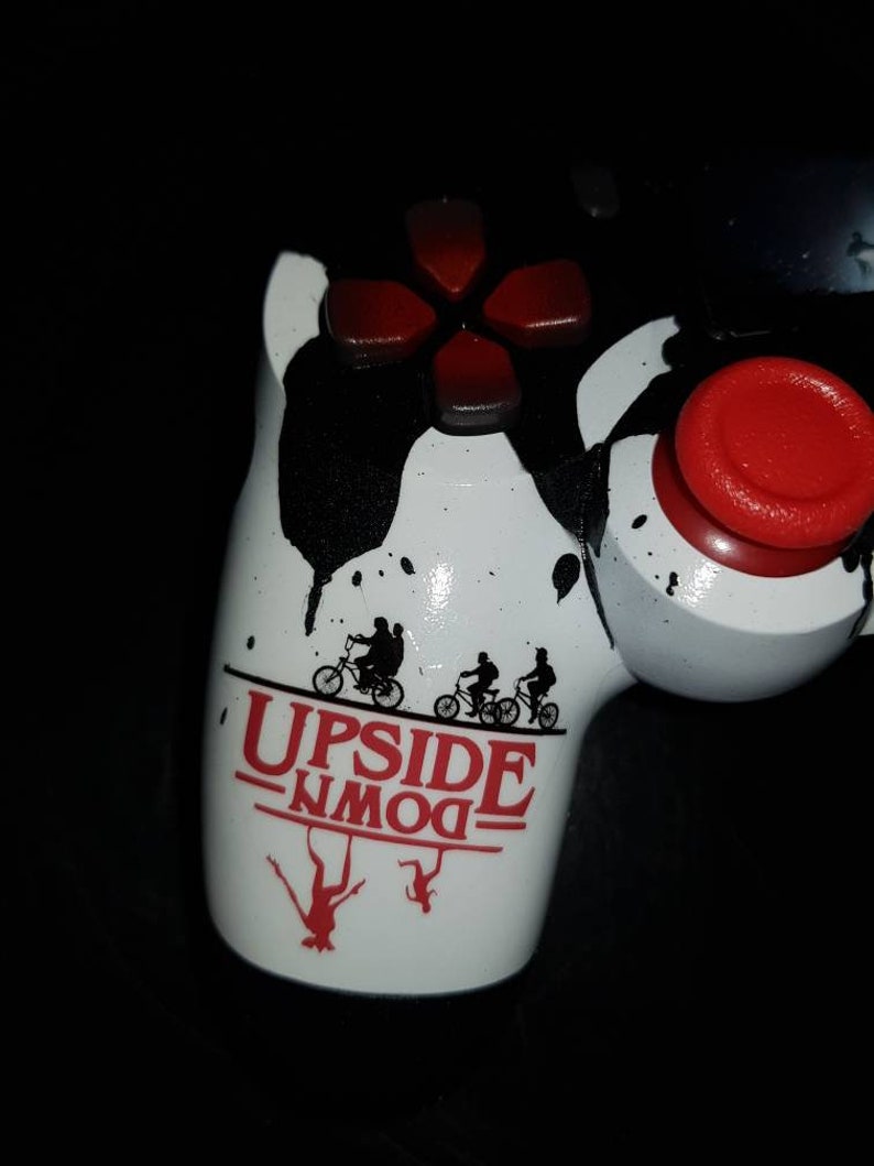 Stranger Things Custom Ps4 Controller Etsy