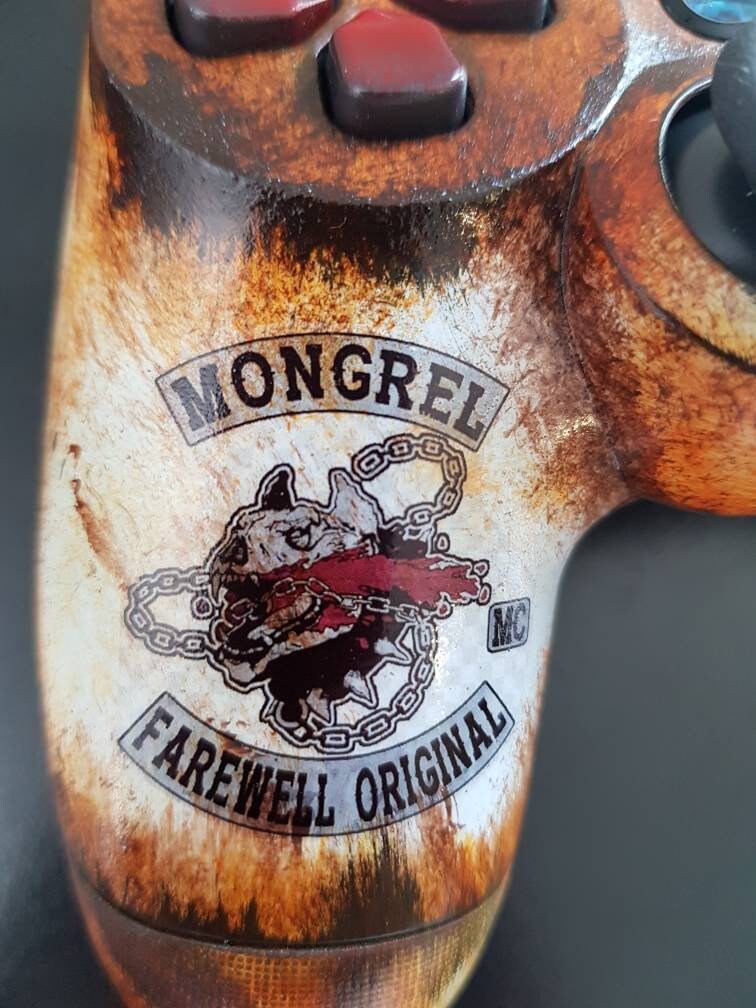 Ps4 Dualshock Days Gone Custom Etsy