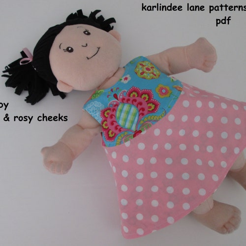 Wee Baby Stella Clothes PATTERN Baby Doll Clothes 12 Inch Etsy UK