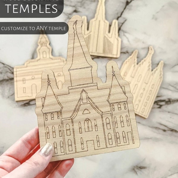 Temple home decor - Lds temple decor - temple decoration - Lds home decor - Lds wedding gift - Lds sealing gift - missionary care package