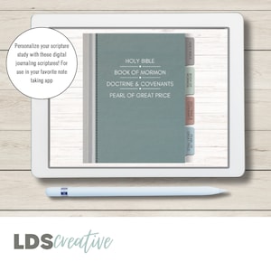 LDS Digital Journaling Schriftteksten | Boek van Mormon | Leer en Verbonden | Oude Testament | Nieuwe Testament | Parel van grote waarde |