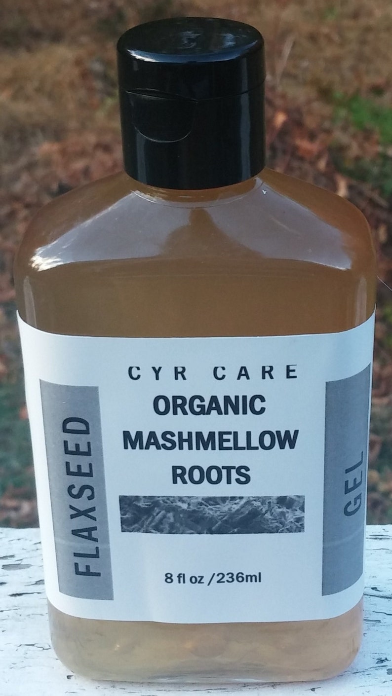 Marshmallow roots Flaxseed gel curly hair styles hair | Etsy