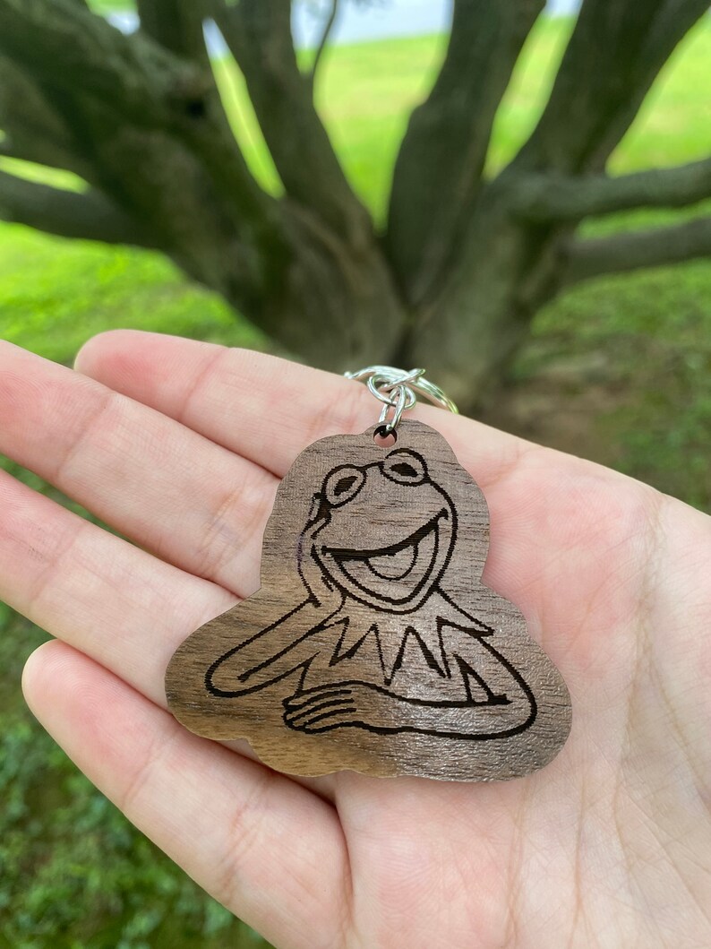 Kermit the Frog Key Chain Etsy