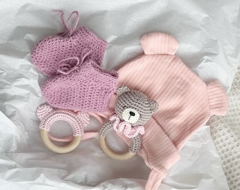 Baby Girl Gift Set, Congratulations Pregnancy Gift, Welcome Baby Gift Idea, New Parents Gift