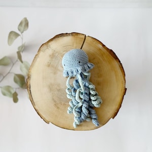New Baby Gift, Baby Shower Gift, Octopus Rattle, Preemie Toy, New Mom Gift