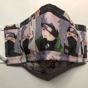 Anime Naruto Konoha Kakashi Cosplay Masks Headgear Hide Half Face Lycra  Mask Headband Party Halloween Props - Price history & Review, AliExpress  Seller - Frappuccino Store