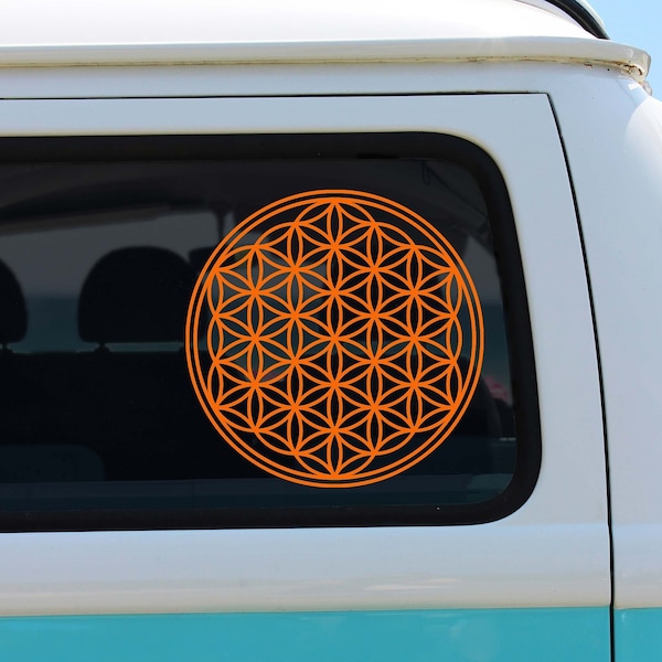 Bumper Sticker Flower of Life