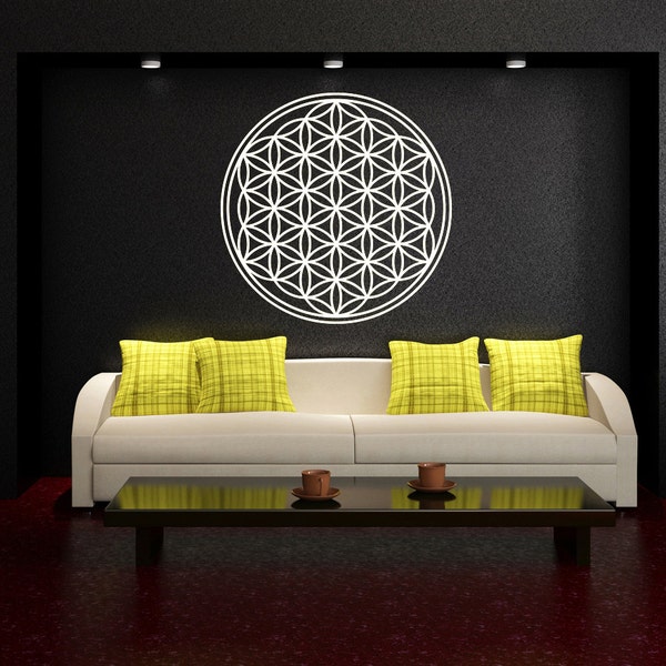 Wall Sticker Flower of Life - Wall Decal