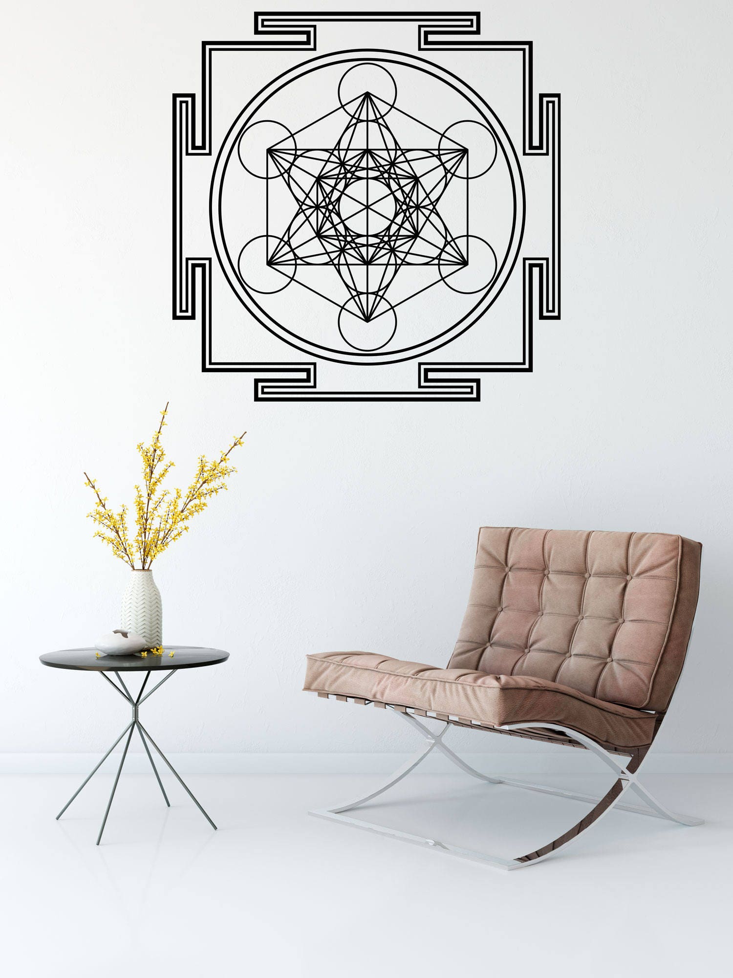 Wandtattoo Metatron Wandaufkleber Yantra