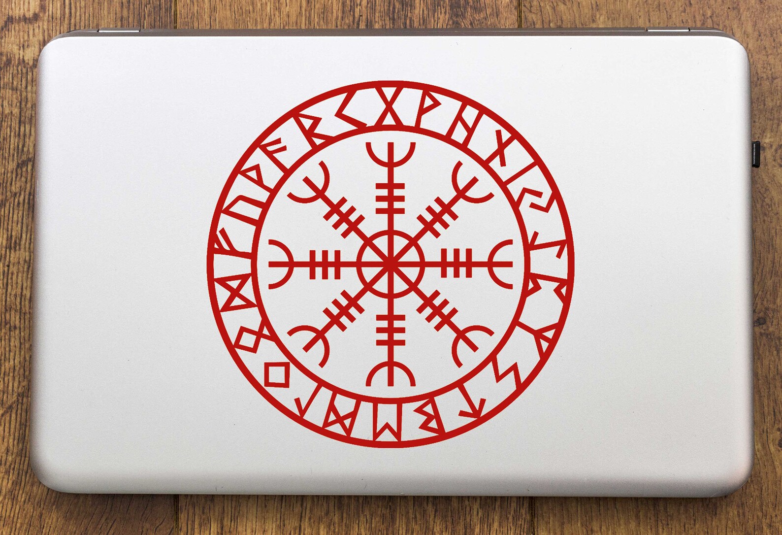 Wall Sticker Helm of Awe - Wall Decal - Norse Protection Symbol ...