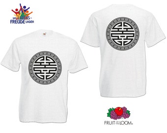 Shou - Fruit of the Loom  T-Shirt "Men Valueweight T" / "Heavy Cotton T" - Flexdruck - verschiedene Farben