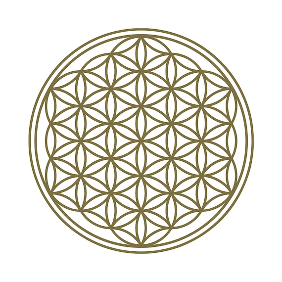 Wall Tattoo Flower of Life Wall Sticker Spiritual Adhesive Flower of Life Wall Tattoo Flower of Life Wall Sticker Spiritual Adhesive Flower of Life