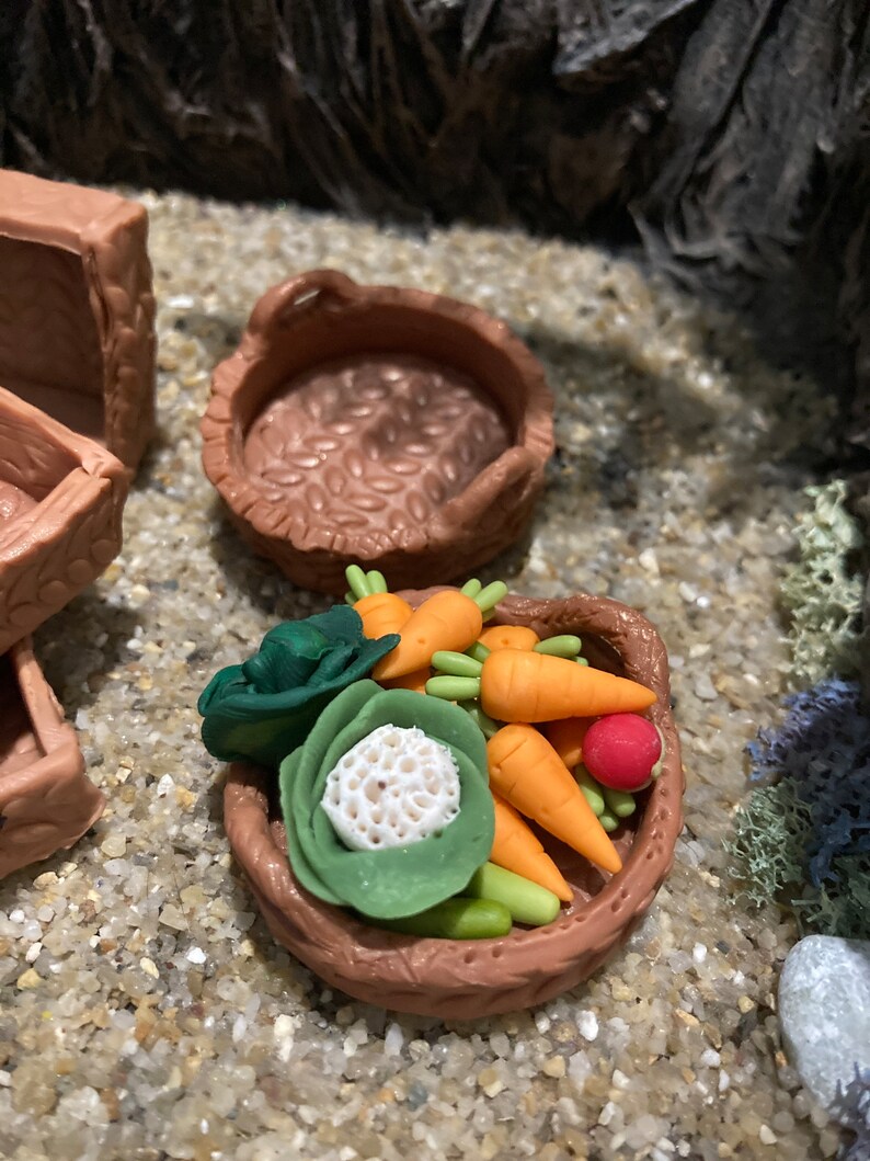 Miniature Handmade Crates Baskets Buckets Food Container Etsy Australia