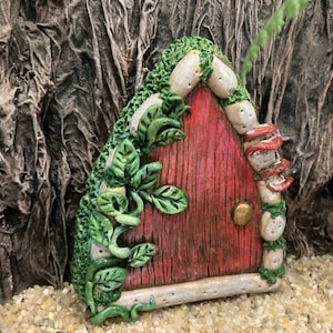 Fairy garden, fairy garden, ladybug, miniature garden, fairy decor, mini garden, terrarium, miniatures, fairies, polymer clay