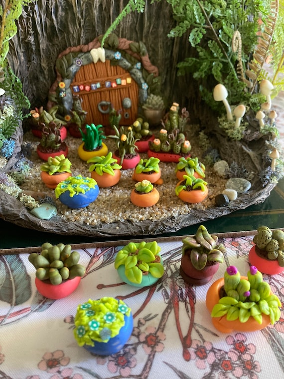 Hand Made Fairy Potplant |pot Plant| Fairy Garden|fairies|fairy Miniature|pot  Plant| Fairy Decor|fairy Garden Accessories|fairy Garden - Etsy