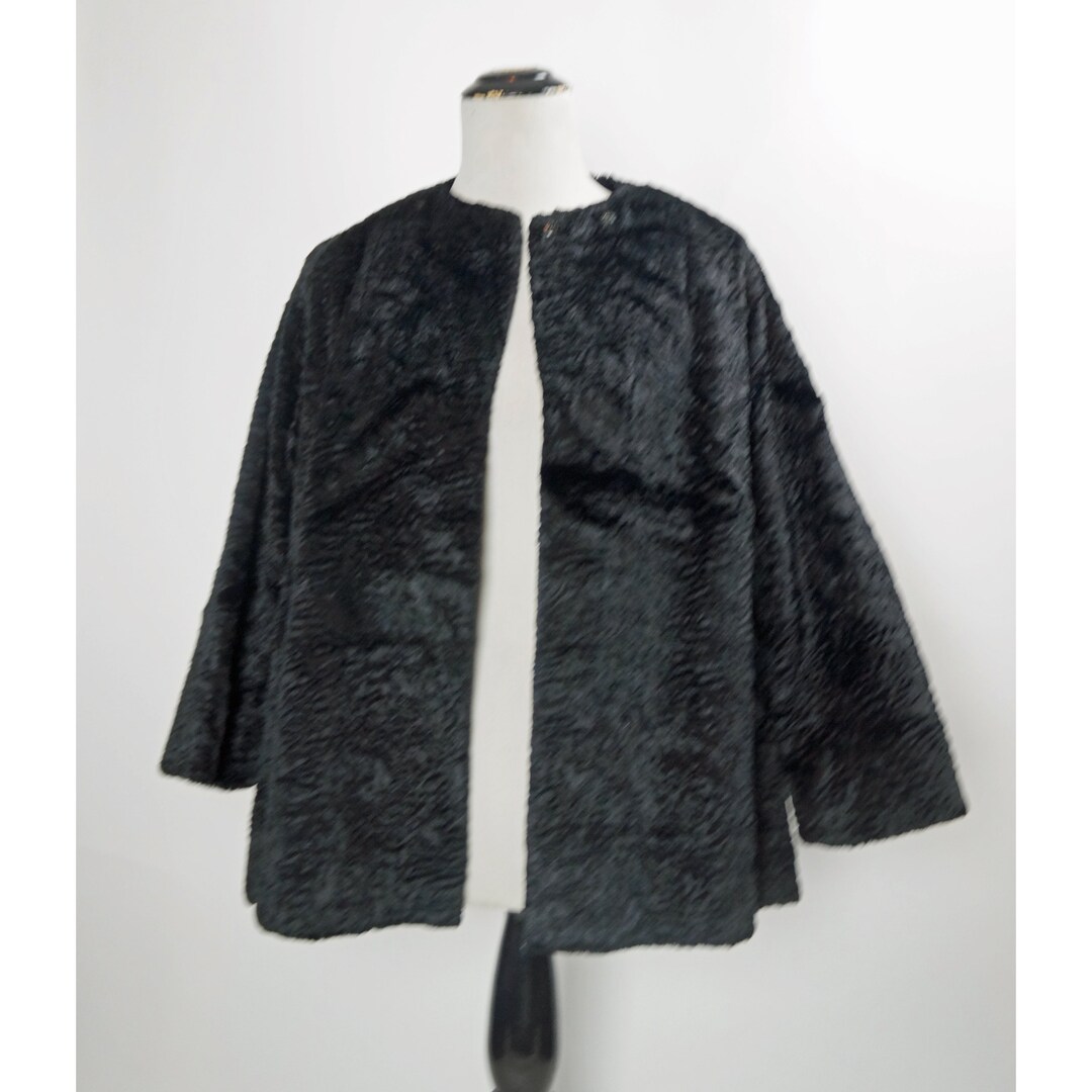 3510200 Bronze Artificial Fur Jacket main image 1