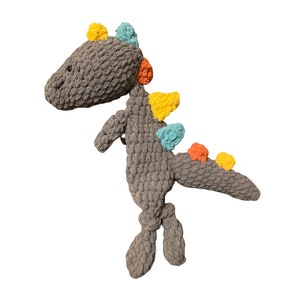 Handmade Crochet Plush Super Soft Snuggly Dinosaur Lovey