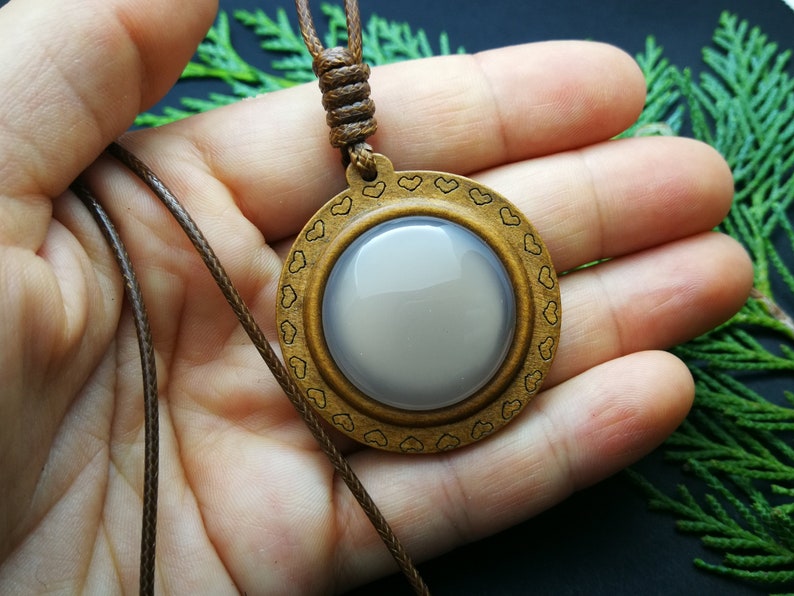 opal pendant for men