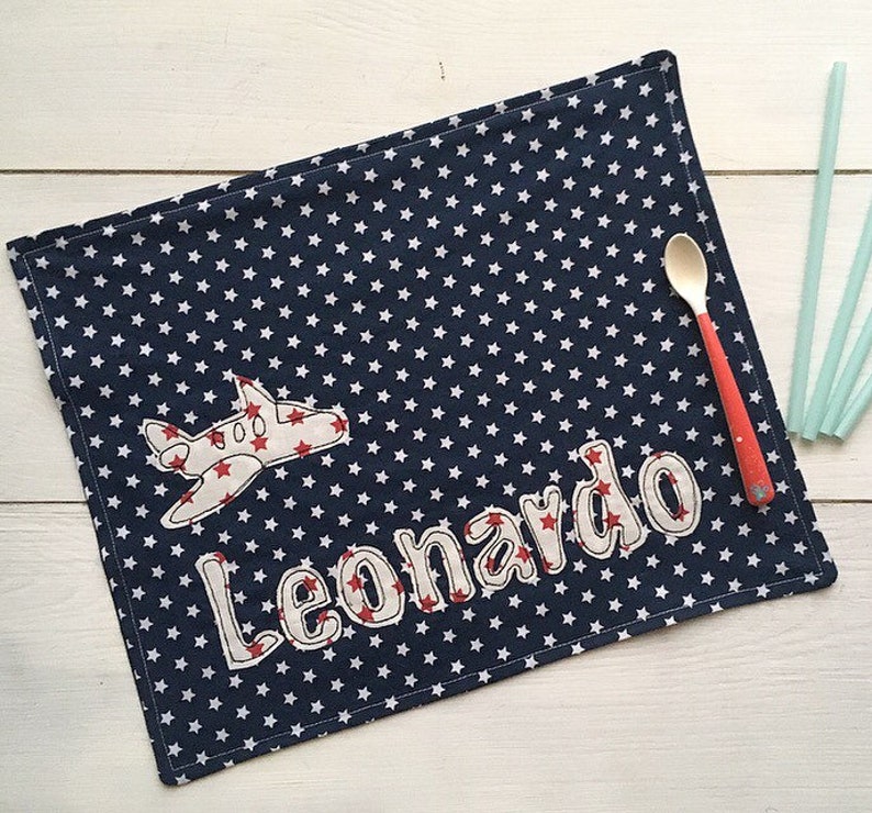 Handmade Custom Table Place Mats For Children Linen Table Etsy