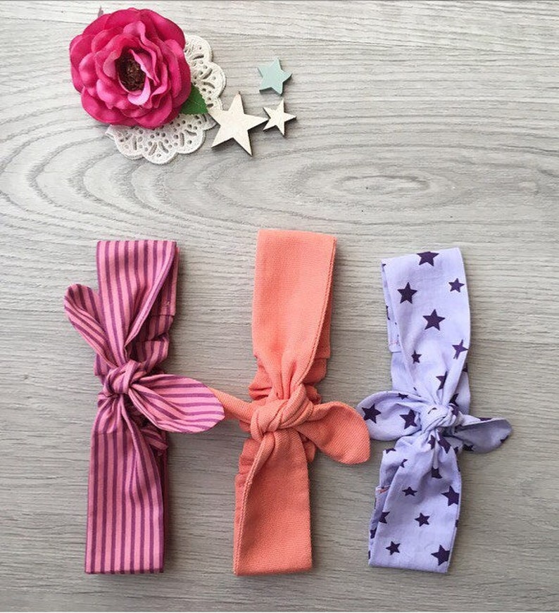 floral headband summer retro and vintage flavour Headband for woman and toddler
