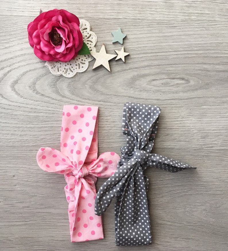 floral headband summer retro and vintage flavour Headband for woman and toddler