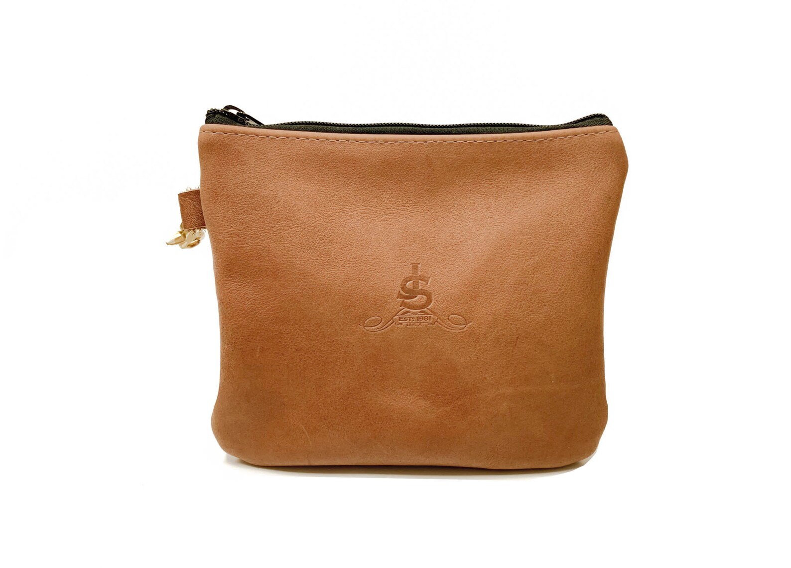 leather ditty bag