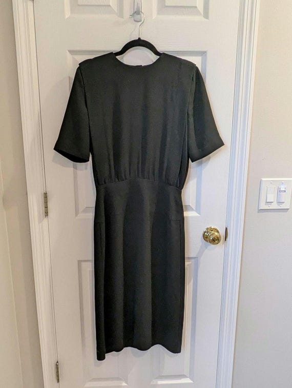 Albert Nipon Petites Vintage 1980s Midi Dress - image 1