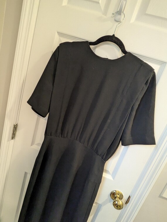 Albert Nipon Petites Vintage 1980s Midi Dress - image 4