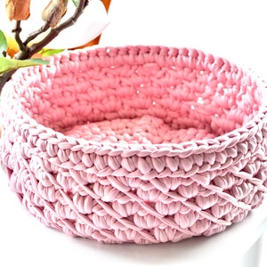 Our first Christmas - Pink basket - Pink basket - Trendy baskets - Modern storage - Home organisation - House warming gift -Basket