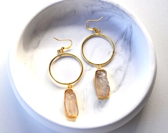 Hot earrings - Lovely earrings - original earrings - Ornate earrings - Precious stone earrings - Gemstone Earrings - Stylish earrings - Fine