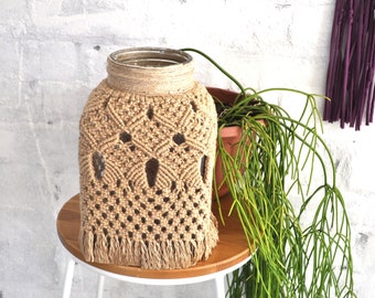 Macrame vase - Table decor