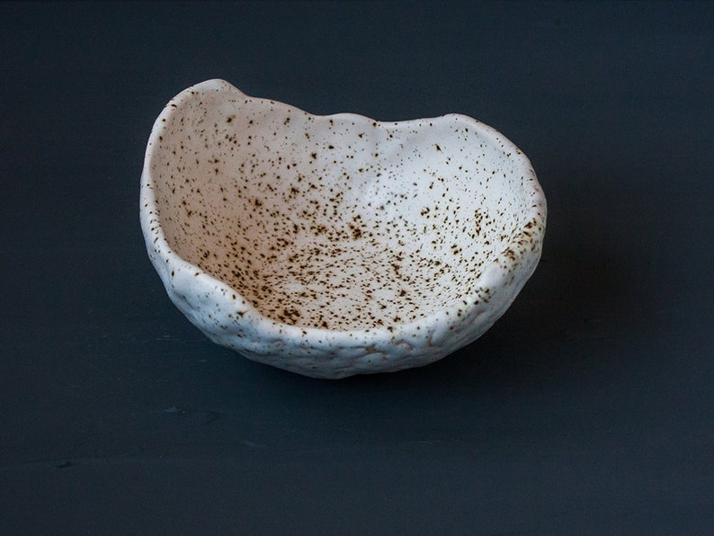 Beige bowl clay provence nordic hygge boho ice cream ceramic dish matte rustic modern wabi sabi japan pottery off white speckled plate