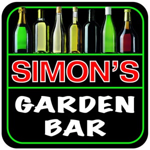 6 Personalised Novelty Beer Mats, Coasters, For Home Bar, Pub or Man Cave. Laminated both sides, 95mm x 95mm.